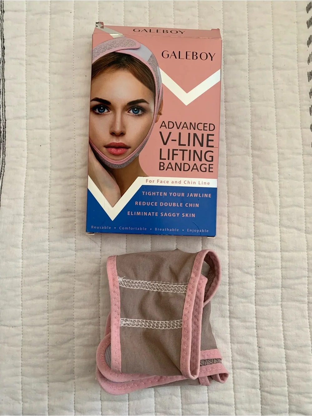 GaleBoy Facial Lifting Bandage — Pink